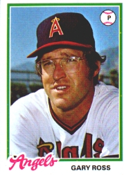 1978 Topps Baseball Cards      291     Gary Ross